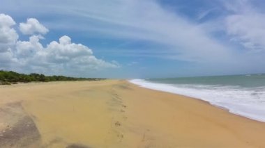 güzel bir plaj sri Lanka.