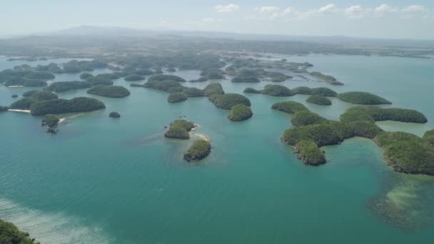 海の島々のセット。フィリピン. — ストック動画