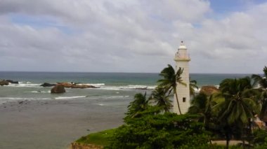 Galle manzaralı eski bir kale. Sri Lanka.