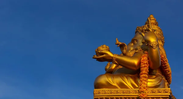 Señor Ganesha Twilight Hindu Dios Del Éxito — Foto de Stock