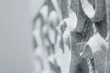 Geleneksel granit heykel. Doğu tarzı.