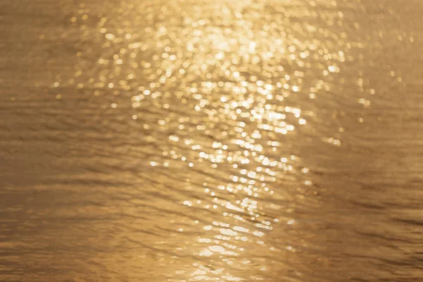 Soft Smooth Water Wave Ripple Blurred Bright Abstract Bokeh Sun — Stock Photo, Image