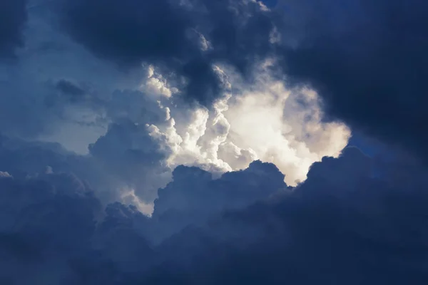 Schöner Himmel Mit Wolken Bild Für Die Sommersaison — Stockfoto