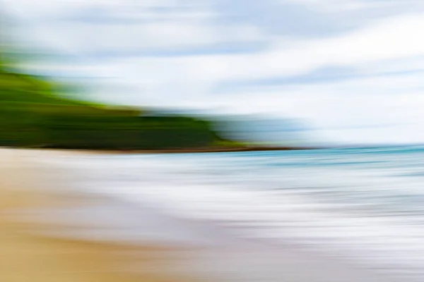 Impressionist Summer Beach Scene Background — Stock Photo, Image