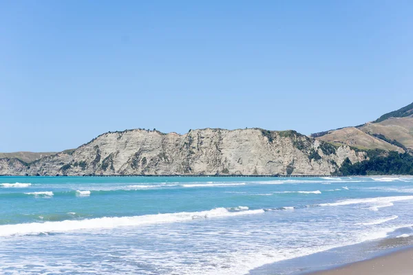 Scenic New Zealand Coastal Landscape — Stock Photo, Image