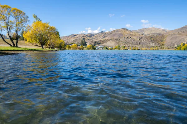 Lac Dunstan Pittoresque Ses Environs Regardant Arrière Heritage Precinct Fin — Photo