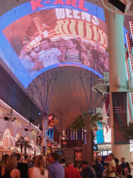 Las Vegas Usa August 2008 Fremont Street Experience Old City — Stock Photo, Image