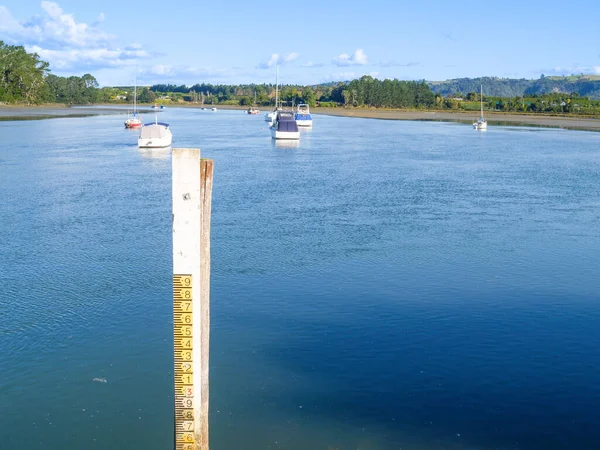 Havsdjupet Mäts Viken Vid Omokoroa Tauranga Nya Zeeland — Stockfoto