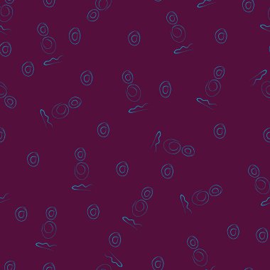 Çemberler ve dalga soyutlama kalıpları. Çizgi tarzı. Çember şeklinde çizgiler. Spiral vektör çizimi. Yuvarlak teknoloji. Doğrusal logo. Tasarım elemanı. Soyut geometrik şekil. Vektör, resimleme