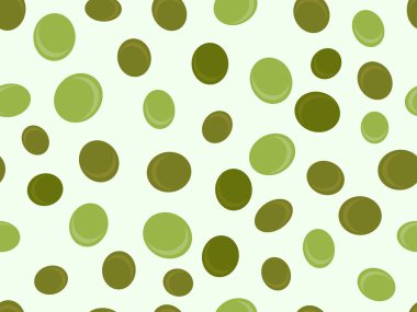 Zeytin pürüzsüz desen. Kumaş, ambalaj kağıdı ve pankart basmak için tasarlandı. Vektör illüstrasyonu