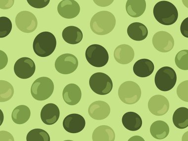 Zeytin pürüzsüz desen. Kumaş, ambalaj kağıdı ve pankart basmak için tasarlandı. Vektör illüstrasyonu