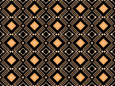 Sanat deco tarzında geometrik kusursuz desen. Altın çizgiler deseni, klasik doğrusal stil. Duvar kağıtları, afişler, posterler ve reklam pazarlama için bir şablon tasarlayın. Vektör illüstrasyonu