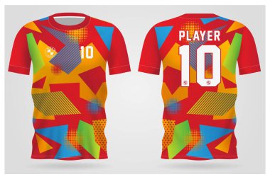 football jersey sport design template