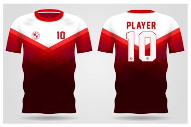 football jersey sport design template