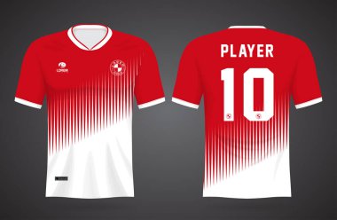football jersey sport design template