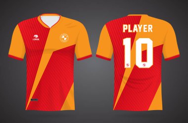 football jersey sport design template