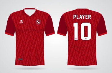 football jersey sport design template