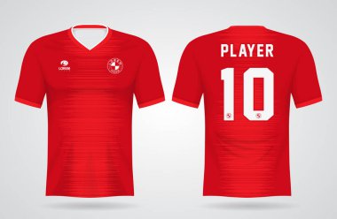 football jersey sport design template
