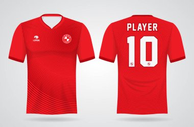 football jersey sport design template