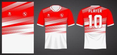 football jersey sport design template
