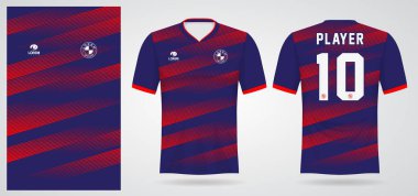 football jersey sport design template