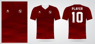 football jersey sport design template