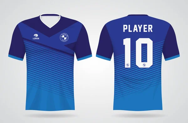 Football Jersey Sport Design Template — ストックベクタ