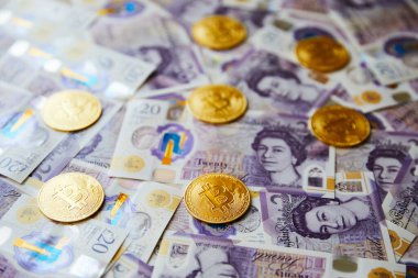 İngiliz sterlini yerine Bitcoin.