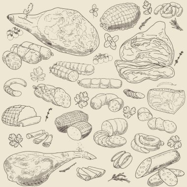 Et ürünleri ve sosisler