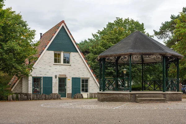 Oosterhout North Brabant Nederländerna 2021 Bungalow Semesterparken Katjeskelder — Stockfoto