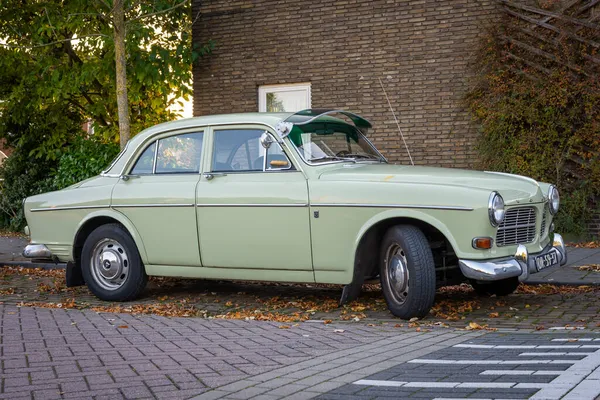 Tilburg Kuzey Brabant Hollanda 2021 Klasik Volvo 12134 Amazon 1966 — Stok fotoğraf