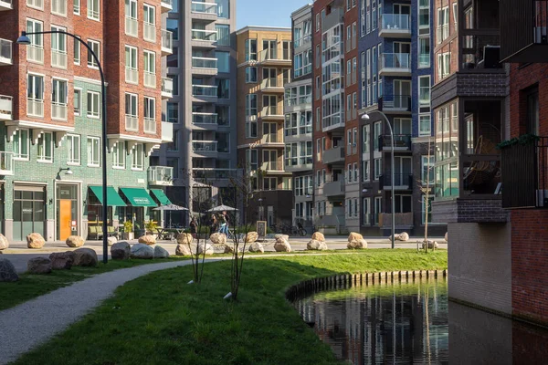 Diemen Nordholland Niederlande 2022 Straßenbild Des Neuen Holländischen Viertels Diemen — Stockfoto