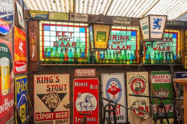 Breda, Kuzey Brabant, Hollanda, 15.05.2022, Breda Bira Reklamcılık Müzesi