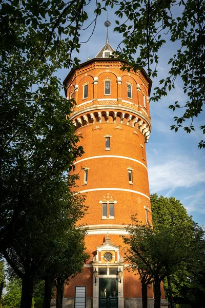 Historisk Vattentorn Från 1894 Holländska Staden Breda — Stockfoto