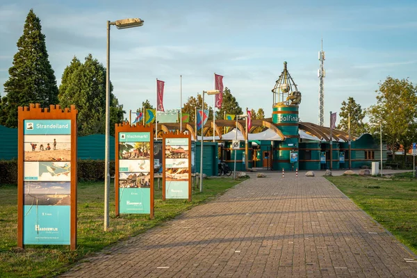 Harderwijk Provinsen Gelderland Nederländerna 2022 Entré Till Dolfinarium Harderwijk Europas — Stockfoto