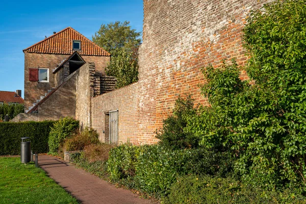 Park City Harderwijk Province Gelderland Remnants Old City Wall — Stock Photo, Image