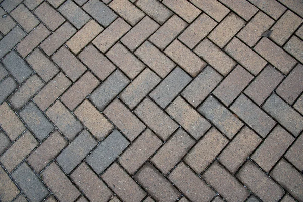 Herringbone Pattern Brick Background — Stock Photo, Image