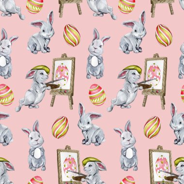 Suluboya El, Tavşan ve Renkli Yumurtalarla Kusursuz Paskalya Kalıbı