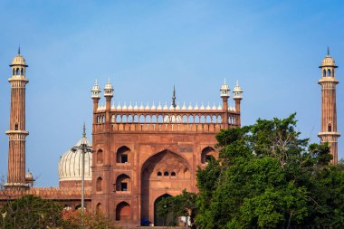 Jama Mescidi, Eski Delhi, Hindistan.