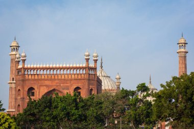 Jama Mescidi, Eski Delhi, Hindistan.