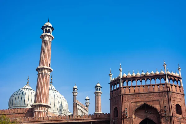 Jama Masjid Altstadt Von Delhi Indien — Stockfoto