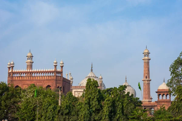 Jama Masjid Cidade Velha Delhi Índia — Fotografia de Stock