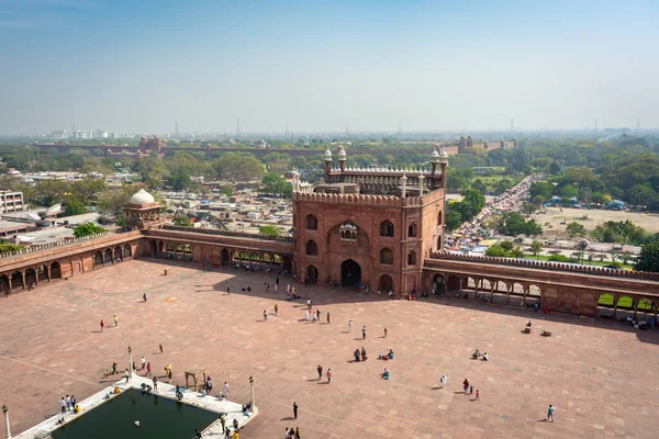 Delhi India March 2022 Jama Masjid Old Town Delhi India — стокове фото