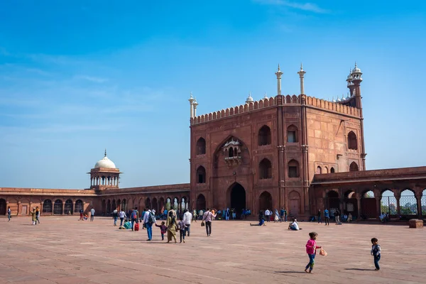 Delhi India March 2022 Jama Masjid Old Town Delhi India — Fotografia de Stock