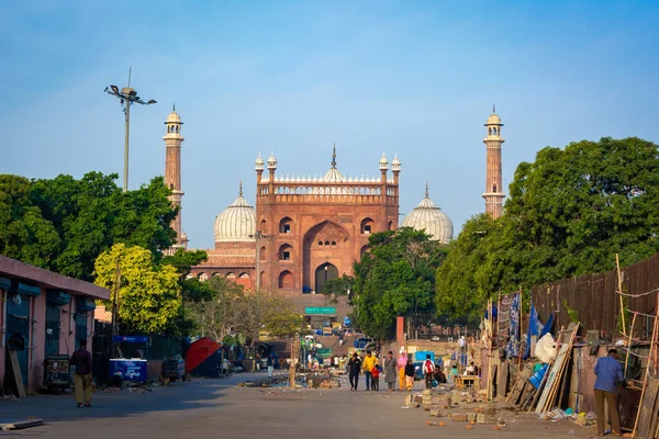 Delhi India March 2022 Jama Masjid Old Town Delhi India — Stockfoto