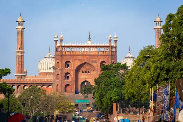 Delhi India March 2022 Jama Masjid Old Town Delhi India — Stockfoto