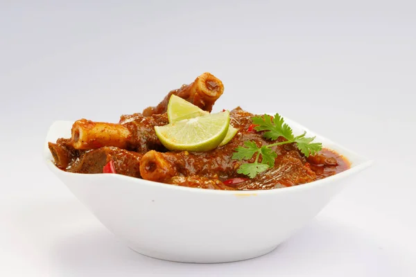 Curry Montone Curry Agnello Cucina Indiana Piccante — Foto Stock