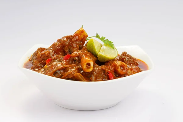 Curry Cordero Curry Cordero Cocina India Picante — Foto de Stock