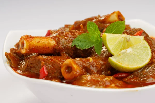 Mutton Curry Lamb Curry Spicy Indian Cuisine — Stock Photo, Image
