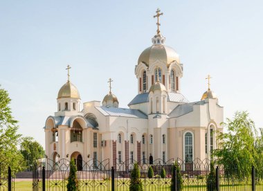 Beautiful temple in Rossoshi